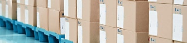 Verschiedene Transportverpackungen