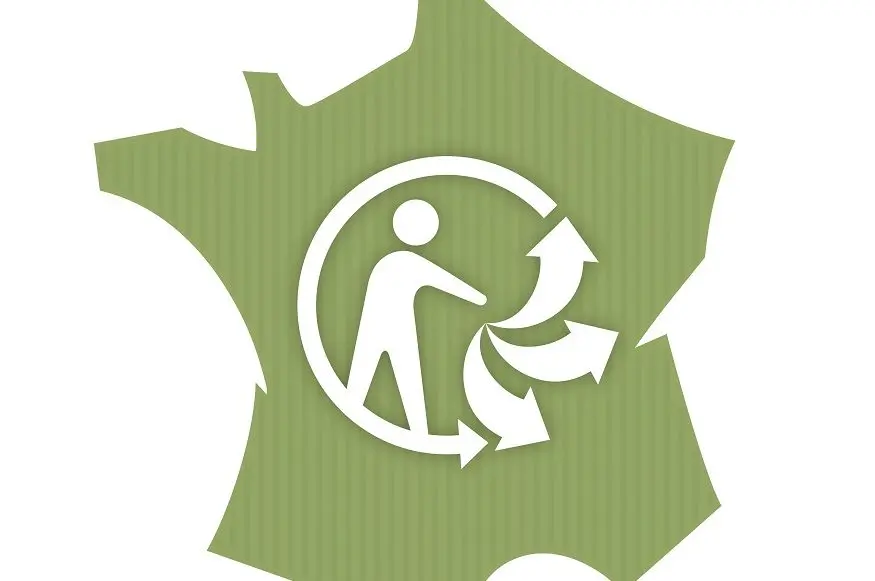 TRIMAN LOGO RECYCLAGE Frankreich