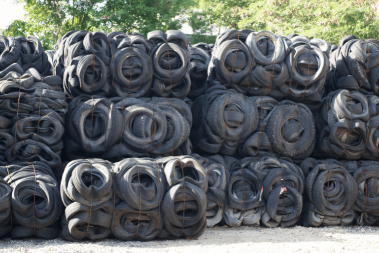 Entsorgung von Alt-Reifen